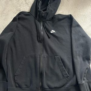 Nike black Zip Up